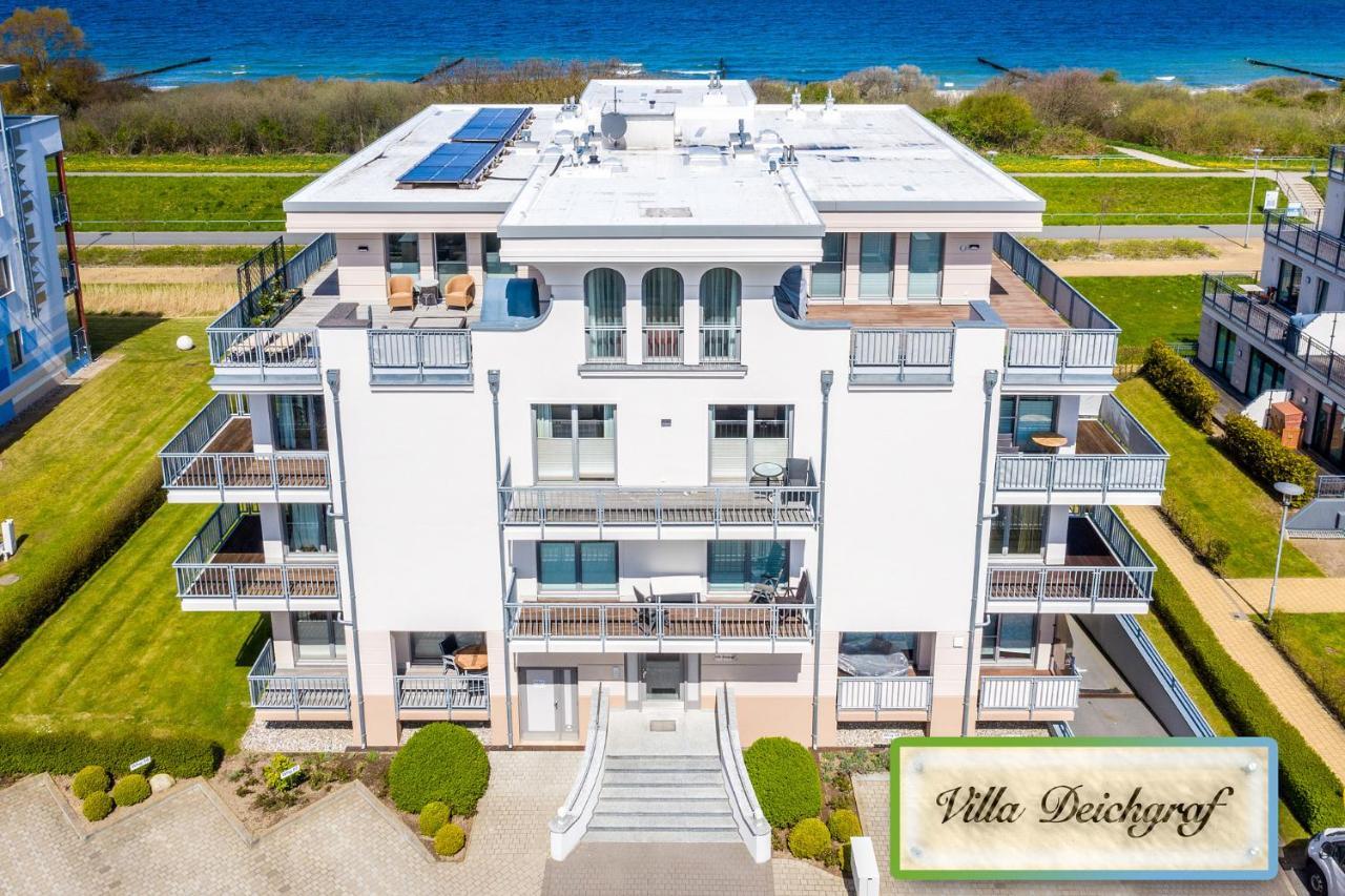 Villa Deichgraf 12 "Meerblick" Börgerende-Rethwisch Kültér fotó